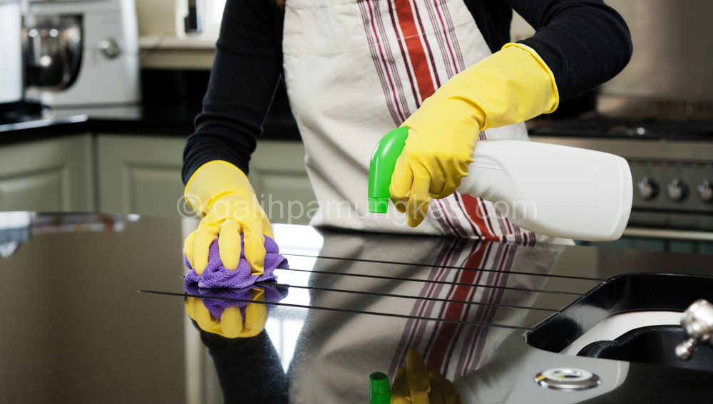 tips membersihkan dapur